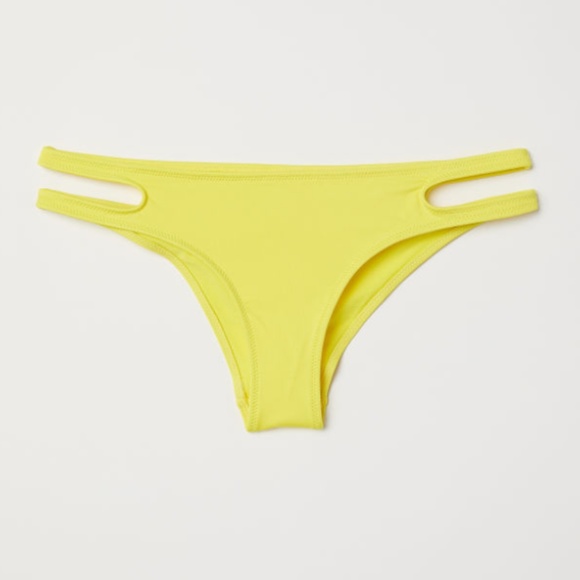 H&M Other - H&M // yellow cut out low rise bikini bottom